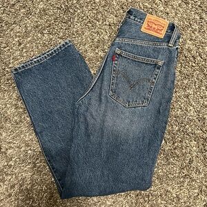 Levi's Blue Straight-Leg Jeans